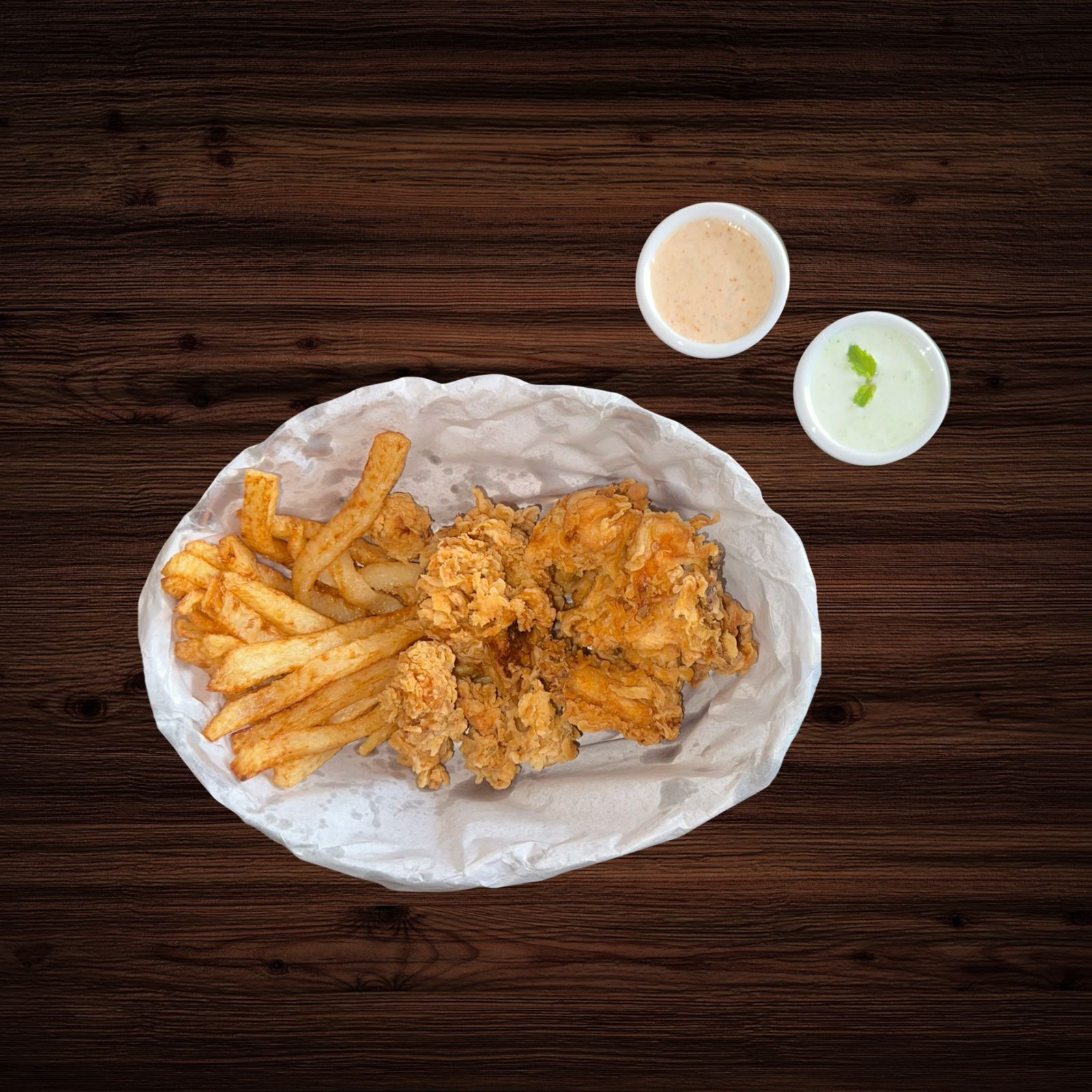 Broast Basket - Crispy Pakistani Broasted Chicken Basket in Ajman